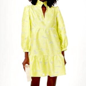 Tuckernuck Citron Fil Coupe Palmerston Dress NWT Easter Spring Cocktail Preppy